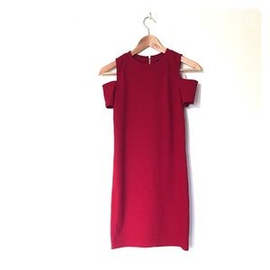 Forever 21 Little Red Dress with Cutouts